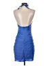BCBGMAXAZRIA Blue Cocktail Dress Size 4 - photo 2