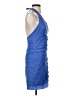 BCBGMAXAZRIA Blue Cocktail Dress Size 4 - photo 4