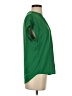 Cynthia Steffe 100% Polyester Green Short Sleeve Blouse Size XS - photo 4