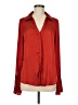 Paige 100% Polyester Red Long Sleeve Blouse Size M - photo 1