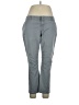 Lee Solid Gray Casual Pants Size 16 - photo 1