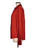 Paige 100% Polyester Red Long Sleeve Blouse Size M - photo 5
