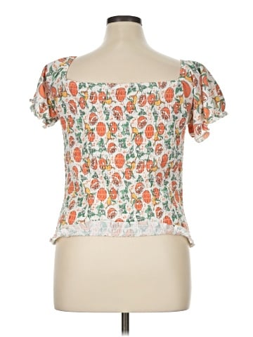 Assorted Brands Short Sleeve Blouse (view 2)