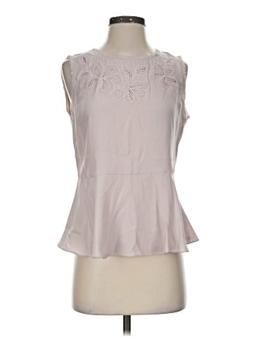Rebecca Taylor Sleeveless Silk Top (view 1)