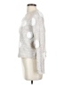 Lumiere Polka Dots Silver Pullover Sweater Size S - photo 5
