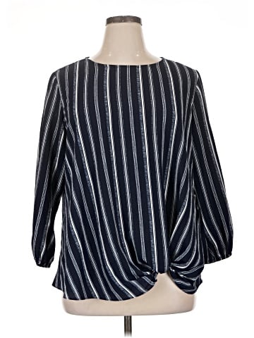 Roz & Ali 3/4 Sleeve Blouse (view 1)