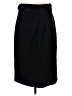 Magaschoni Solid Black Formal Skirt Size Med  - photo 1