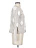 Lumiere Polka Dots Silver Pullover Sweater Size S - photo 4
