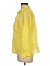 Boden Yellow 3/4 Sleeve Button-Down Shirt Size 12 - photo 5