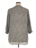 Rose + Olive Gray 3/4 Sleeve Blouse Size 1X - photo 2