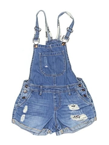 Forever 21 Overall Shorts (view 1)