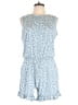 Honey Punch Hearts Blue Romper Size XL - photo 1