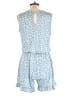 Honey Punch Hearts Blue Romper Size XL - photo 2