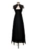 J. Peterman 100% Silk Black Cocktail Dress Size 2 - photo 2