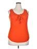 Ashley Stewart Orange Tank Top Size 18 - photo 1