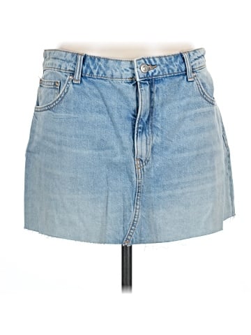 Zara Denim Skirt (view 1)