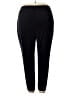 Como Blu Solid Black Casual Pants Size 3X - photo 2