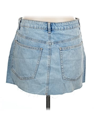Zara Denim Skirt (view 2)