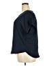 Maurices 100% Polyester Blue Short Sleeve Top Size XL - photo 5