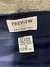 Preview Collection 100% Acetate Solid Blue Formal Skirt Size 14 - photo 4