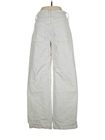Madewell The Emmett Wide-Leg Jean in Tile White: Patch Pocket Edition (view 2)