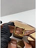 Bottega Veneta 100% Leather Pink Sandals Size 6 - photo 5