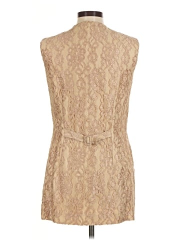 Donna Ricco Sleeveless Button-Down Shirt (view 2)