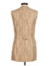 Donna Ricco Tan Sleeveless Button-Down Shirt Size 8 - photo 2