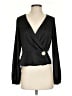Do & Be Black Long Sleeve Blouse Size S - photo 1