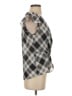 Laundry by Shelli Segal 100% Polyester Argyle Black Gray Sleeveless Blouse Size S - photo 4
