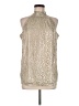 Belldini 100% Polyester Gold Sleeveless Blouse Size M - photo 1