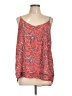 Zac & Rachel 100% Polyester Orange Sleeveless Blouse Size L - photo 1