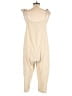 Papillon Solid Tan Ivory Jumpsuit Size L - photo 2