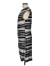 Roz & Ali Stripes Gray Casual Dress Size L - photo 5