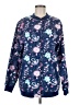 Blair Floral Blue Sweatshirt Size M - photo 1