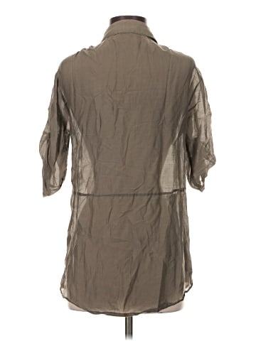 Twenty One 3/4 Sleeve Button-Down Shirt (view 2)