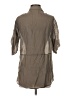 Twenty One Gray 3/4 Sleeve Button-Down Shirt Size S - photo 2
