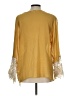 Umgee Gold Long Sleeve Blouse Size L - photo 2