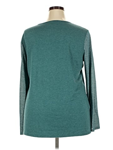 Faded Glory Long Sleeve Top (view 2)
