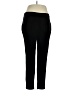Faded Glory Solid Black Casual Pants Size 16 - photo 1