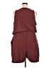 Active by Old Navy Solid Burgundy Romper Size XXL - photo 2