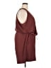 Active by Old Navy Solid Burgundy Romper Size XXL - photo 4