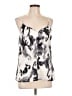 CALVIN KLEIN JEANS 100% Polyester Ivory Sleeveless Blouse Size L - photo 1