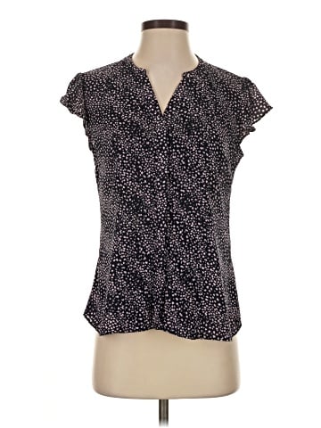 Attention Short Sleeve Blouse (view 1)
