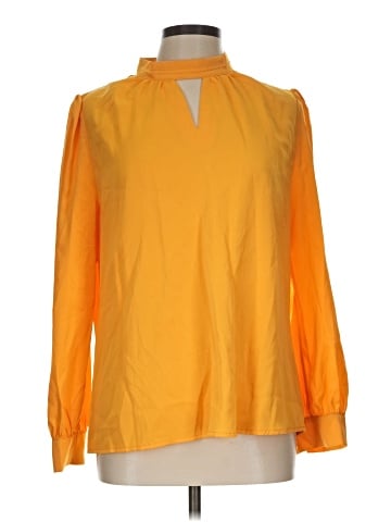 Allegra K 3/4 Sleeve Blouse (view 1)