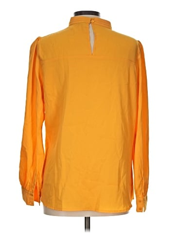 Allegra K 3/4 Sleeve Blouse (view 2)