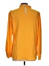 Allegra K 100% Polyester Yellow 3/4 Sleeve Blouse Size L - photo 2