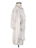 L'Agence Metallic Ivory Long Sleeve Blouse Size XS (tall) - photo 4