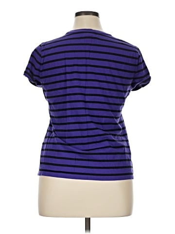 L-RL Lauren Active Ralph Lauren Short Sleeve Top (view 2)