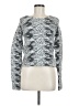 Townsen 100% Cotton Animal Print Silver Pullover Sweater Size M - photo 1